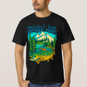 90年代国立公園ヴィンテージスウェット 動物を尊重しよう Tシャツ