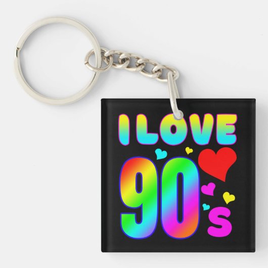 90年代大好き キーホルダー (正面)