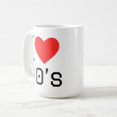 90年代大好き コーヒーマグカップ (正面左)