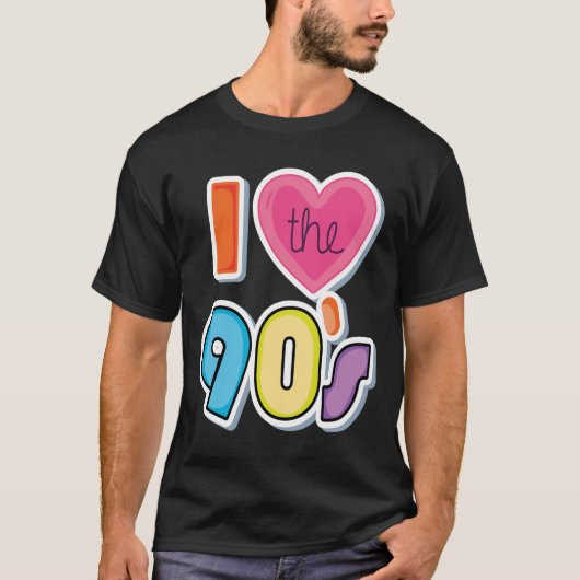 90年代大好き！90年代パーティーグッズ Tシャツ (正面)
