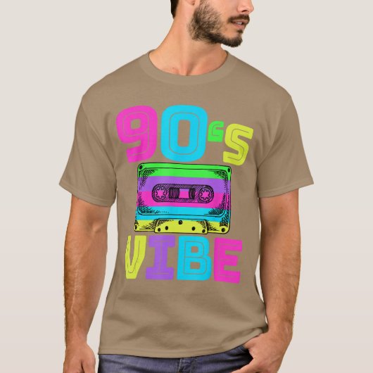 90年代好きな友達・男子へのプレゼントに 90年代の雰囲気 Tシャツ (正面)