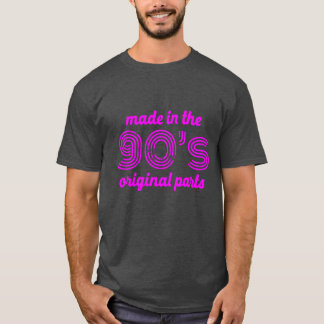 90年代当時もののパーツを使用した女の子 Tシャツ