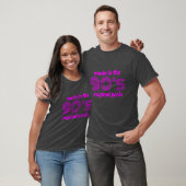 90年代当時もののパーツを使用した女の子 Tシャツ (ユニセックス)