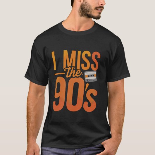 90年代恋しさ レトロな雰囲気 ノスタルジー Tシャツ (正面)