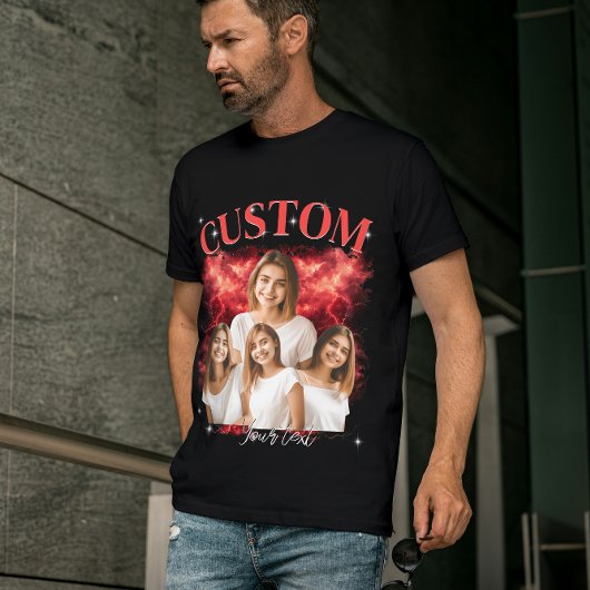 90年代海賊版シャツラップスタイルヴィンテージカスタムシャツ Tシャツ