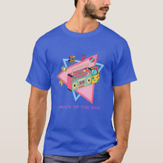 90年代製 レトロ ヴァイブ ショーケース デザイン 面白い Tシャツ