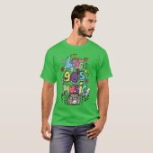 90年代音楽が好きな人へ ユーモア Tシャツ (正面フル)