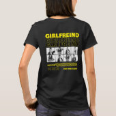 90年代風カスタム彼女誕生日サプライズギフト Tシャツ (裏面)