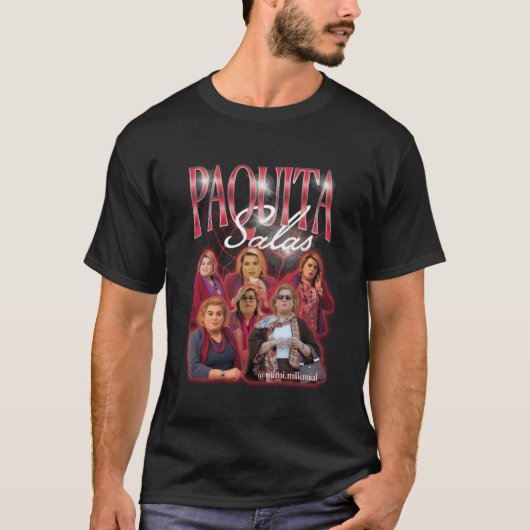90年代風パキタ・サラス ギフト Tシャツ (正面)