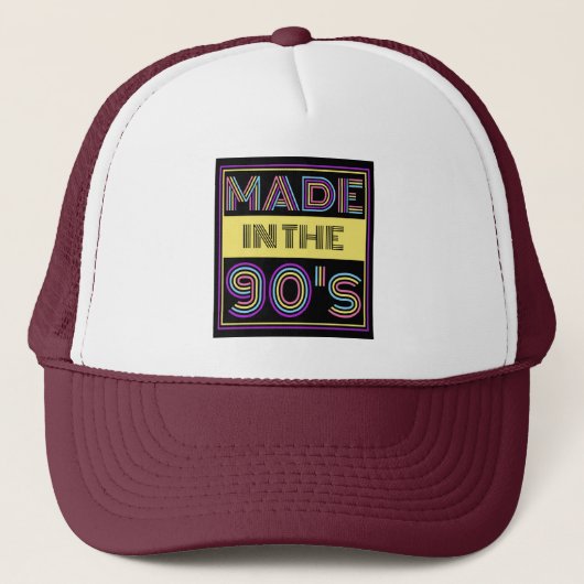 90年代風ファッション キャップ (正面)