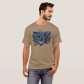 90年代風 レトロ バッジ 友達 デザイン Tシャツ (正面フル)