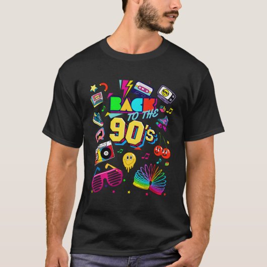 90年代90年代に戻る Tシャツ (正面)
