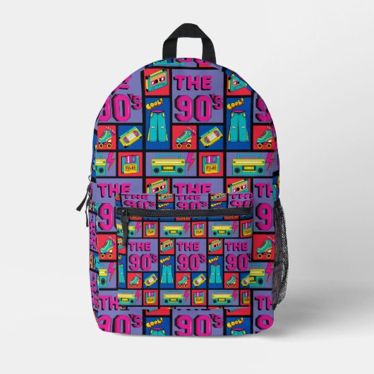 90年代 プリントバックパック (正面)
