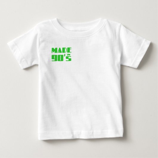 90年代 ベビーTシャツ (正面)