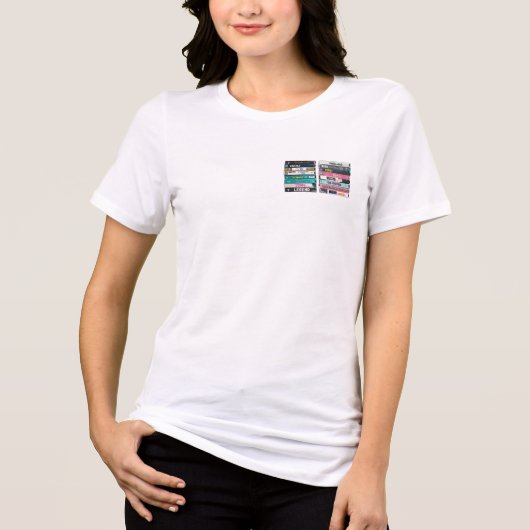 90年代 レトロ ヴィンテージ ノスタルジー トライブレンドTシャツ (正面)
