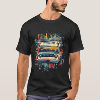 90年代 レトロ 音楽 ギフト 面白い 音楽テープ Tシャツ
