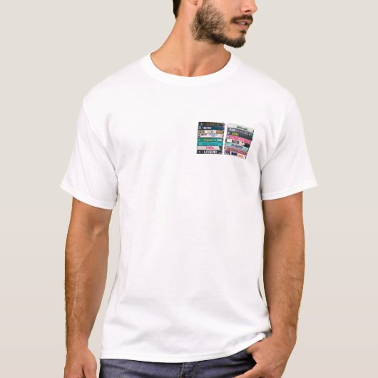 90年代 1990年代 レトロ ビンテージ ノスタルジー なつかしい 男の子 Tシャツ (正面)