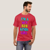 90年代R&Bが好きな女の子 Tシャツ (正面フル)