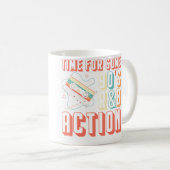 90年代R&Bアクションミュージックラバー コーヒーマグカップ (正面右)
