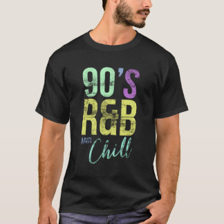 90年代R&B チルR&B ヒップホップ音楽を愛してやまない Tシャツ
