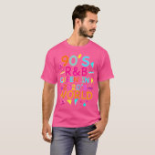 90年代RbミュージックウィメンズガールRnb恋人リズおもしろいムAn Tシャツ (正面フル)