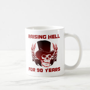 90年間の地獄の起き上げ コーヒーマグカップ
