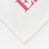 90年間、90番目の誕生日毛布が好き フリースブランケット (角)