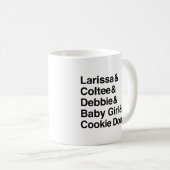 90日間の婚約者Larissa及びColteeのアンパーサンド コーヒーマグカップ (正面右)