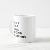 90日間の婚約者Larissa及びColteeのアンパーサンド コーヒーマグカップ (正面左)