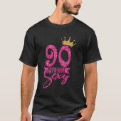 90日90と90クラウン Tシャツ (正面)
