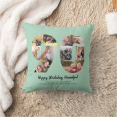 90枚のミントナンバー写真を使った、特別なオーダーメイドのグリーティングカードです。 クッション (ブランケット)