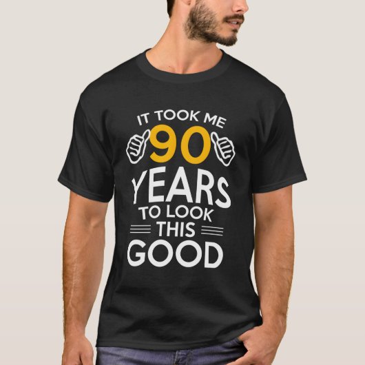90歳で90年90歳 Tシャツ (正面)