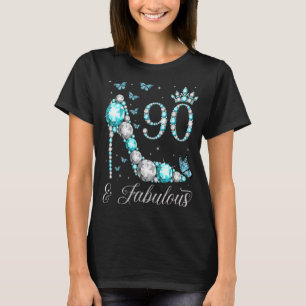 90歳と素晴らしい90歳90誕生日女王 Tシャツ