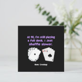 90歳になってもまだフルデッキでプレイ中 招待状 (スタンド正面)