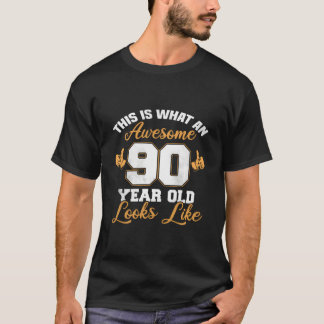 90歳のノベルティお祝い Tシャツ
