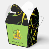 90歳のパーティー動物のテーマ特典ボックス フェイバーボックス (オープン)