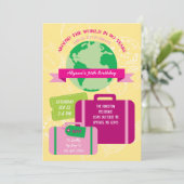 90歳の世界一周への招待 招待状 (スタンド正面)