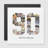 90歳の写真コラージュ (正面/裏面)