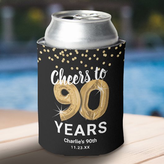 90歳の誕生日おめでとうございます 缶クーラー