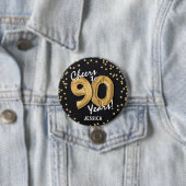 90歳の誕生日おめでとうございます 缶バッジ (インサイチュ)