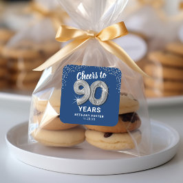 90歳の誕生日おめでとう スクエアシール