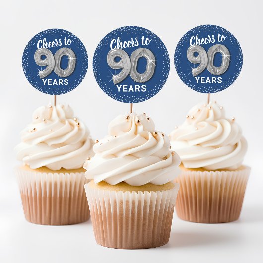 90歳の誕生日おめでとう ラウンドシール