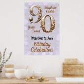 90歳の誕生日お祝いパーティー ポスター (キッチン)