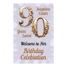 90歳の誕生日お祝いパーティー