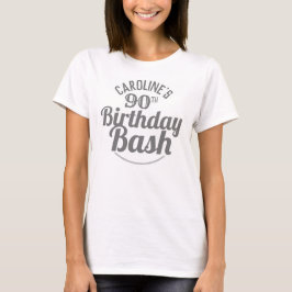 90歳の誕生日お祝いTシャツ Tシャツ