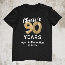 90歳の誕生日を祝うTシャツ - 完熟の逸品 Tシャツ