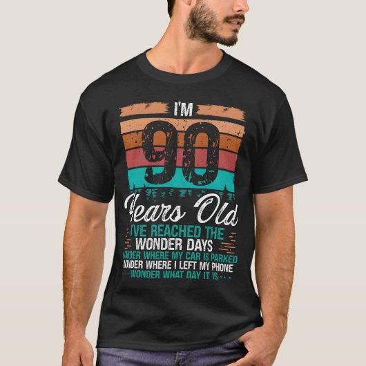 90歳の誕生日アイデア 誕生日 お祝い 90歳 還暦 Tシャツ (正面)