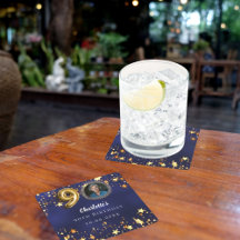 90歳の誕生日ネイビー・ブルー・金ゴールド・スターズ写真