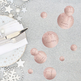 90歳の誕生日パーティーバラ金ゴールドグリッターピンク コンフェッティ