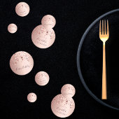 90歳の誕生日パーティーバラ金ゴールドピンクの星のグラム コンフェッティ